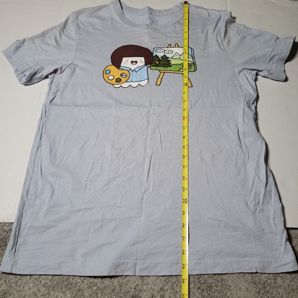 Cute Kirakira Happy Little Spooky Gray Tee Shirt Size Large View 6
